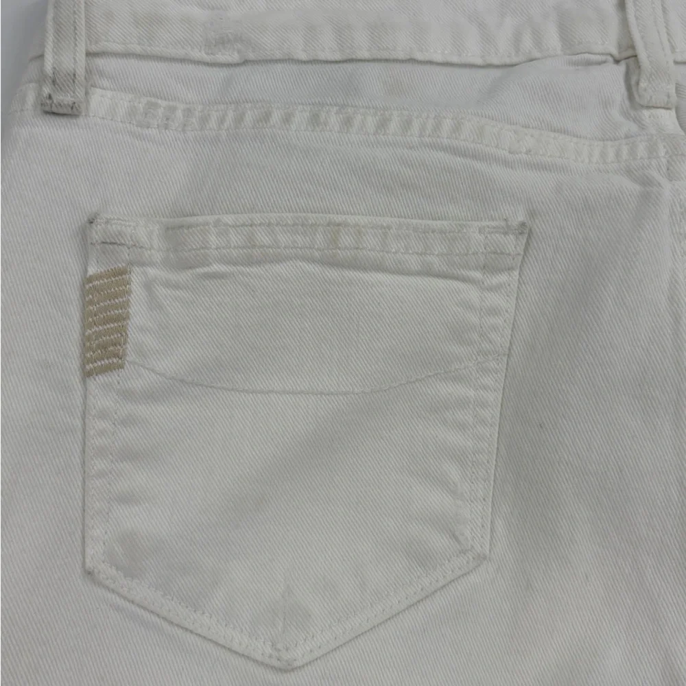 Paige White Venice Capri Pants Lightly Distressed Cropped Women's Size 29 - Picture 7 of 8